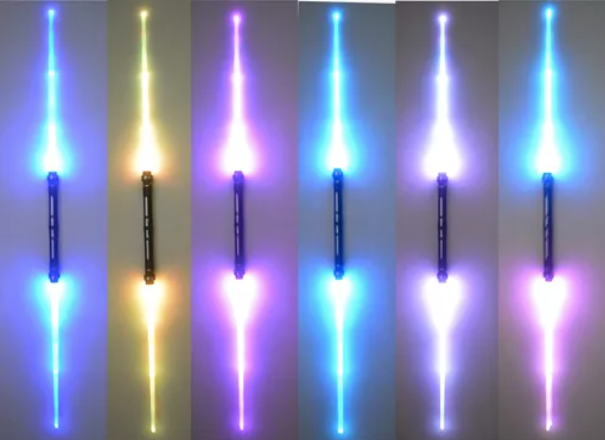 TwinForce Saber: Doble Poder de Luz y Sonido