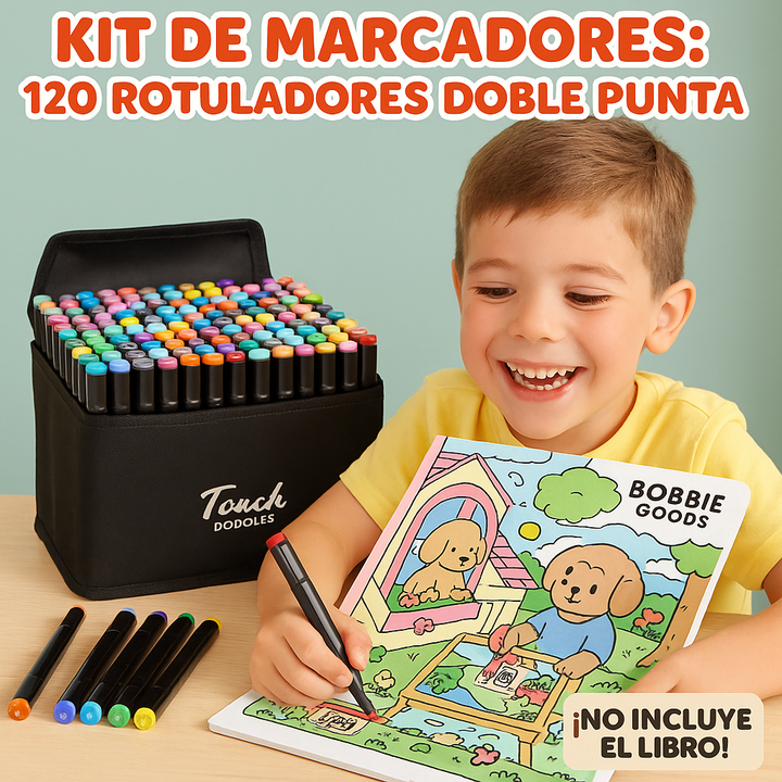 SET DE MARCADORES X 120 - Bobbie Goods