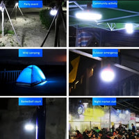 Lampara Led Emergencia Recargable Energia Solar