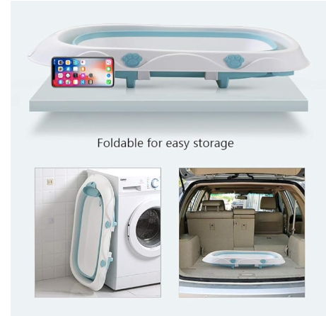 Baby spa  Tina Plegable con Control de Temperatura Inteligente