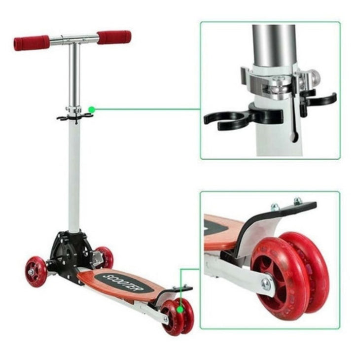 FlexRide Scooter: Ligera y Resistente en Aluminio