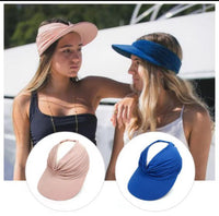 VISERA Y GORRA PARA PLAYA MUJER