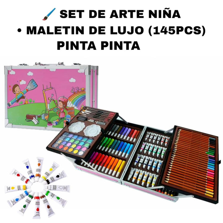 Maletín de Pintura Infantil 145 Piezas