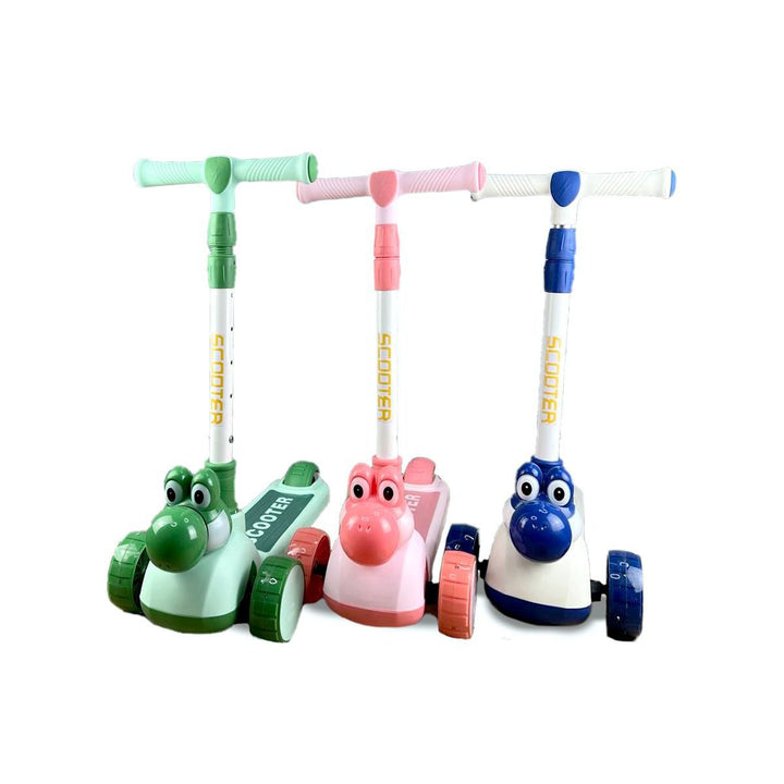 Patineta Yoshi Dinosaurios Luces