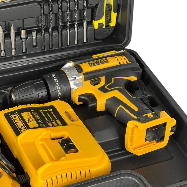 TALADRO DEWALT +KIT HERRAMIENTA SEMIFULL