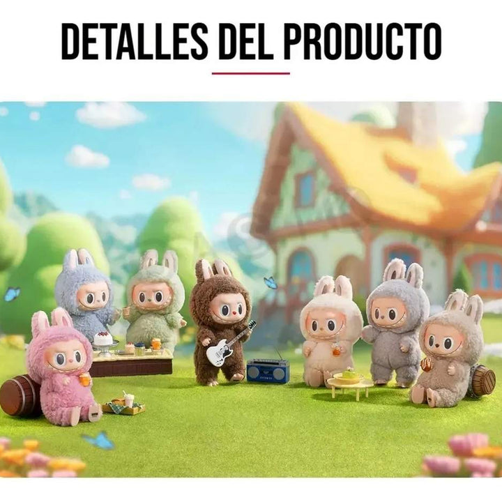 Labubu Macaron Peluche Figura Monsters