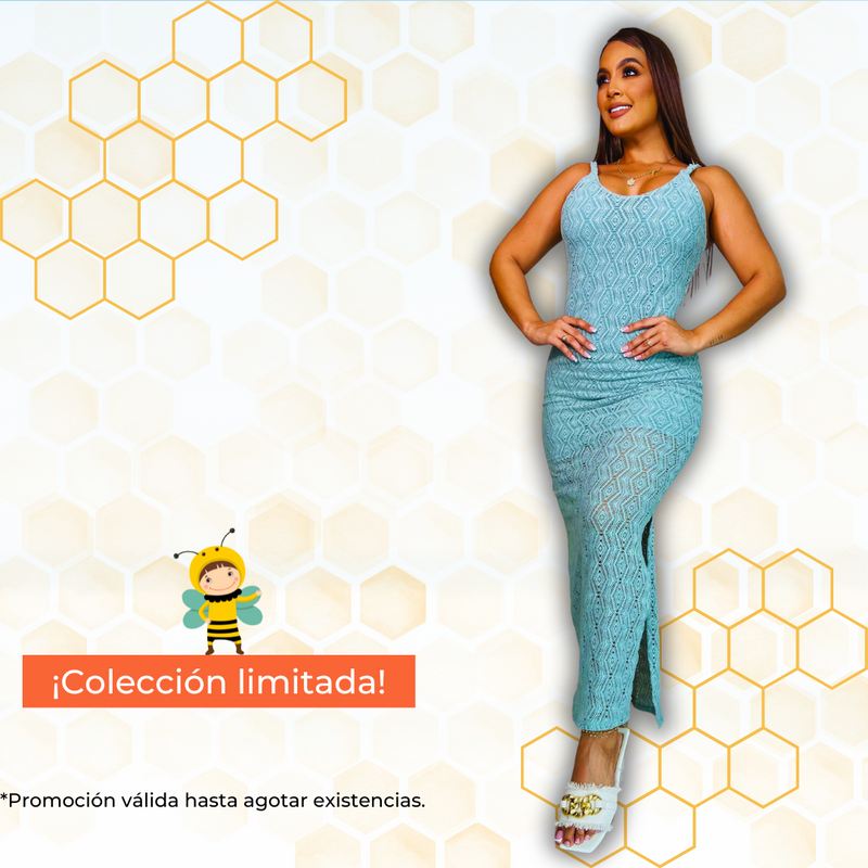 Vestido tejido verano