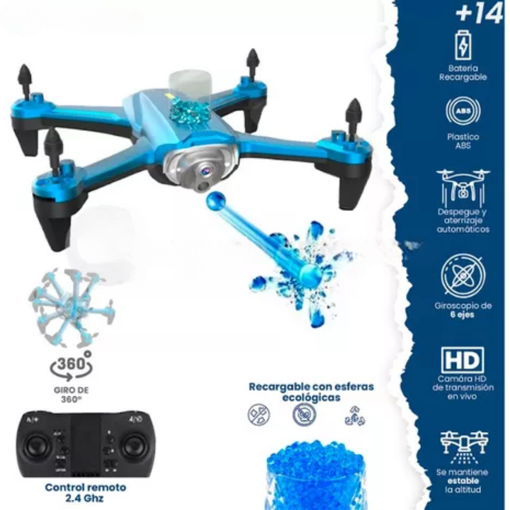 Drone Batería Recargable Lanza Orbis