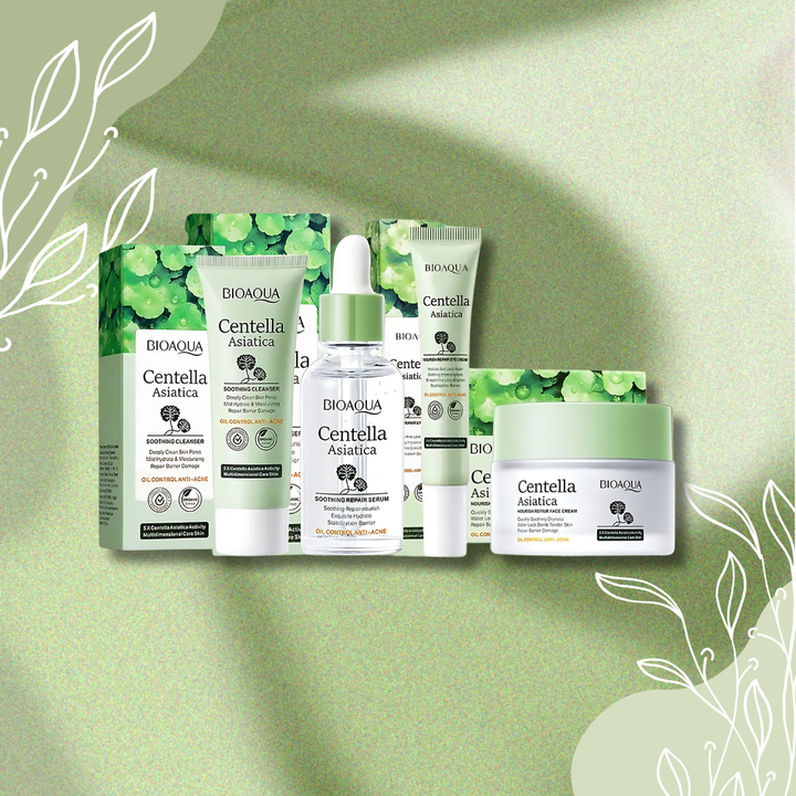 COMBO CENTELLA ASIATICA BIOAQUA X6 + CAJA DE SEG