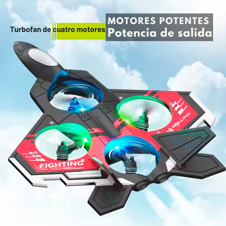 Avión Drone Manilla Cámara doble batería
