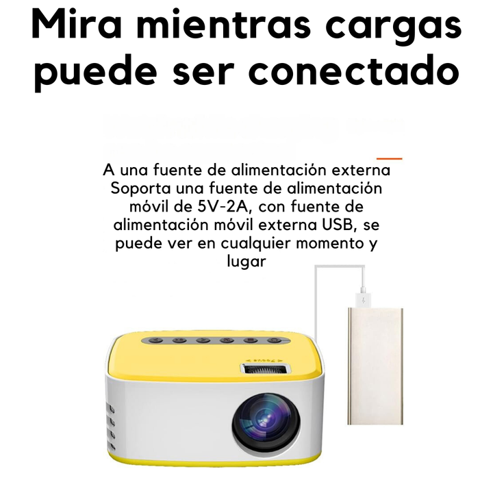 Mini Proyector LED HD WIFI T20S