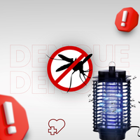 Lámpara Eléctrica Mata Mosquitos Zancudos