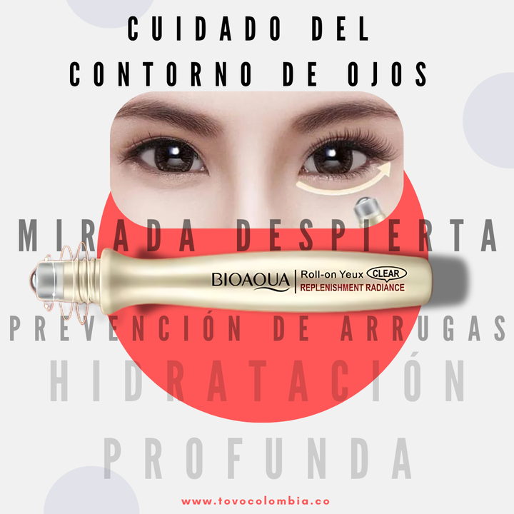CONTORNO DE OJOS ROLL ON - BIOAQUA