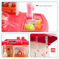 Cocina Infantil Ollas Horno Cafetera Nev