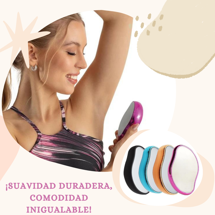 Borrador De Pelo Depilador De Cristal Lavable Sin Dolor