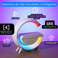 Radio Parlante USB/Lampara RGB 15W Sing-E JQS1220