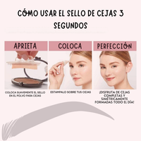 Combo Cejas Perfectas: Depilador Recargable + Sello de Cejas