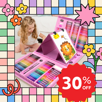 Kit De Pintura Para Niños De 208 Pcs Set De Arte