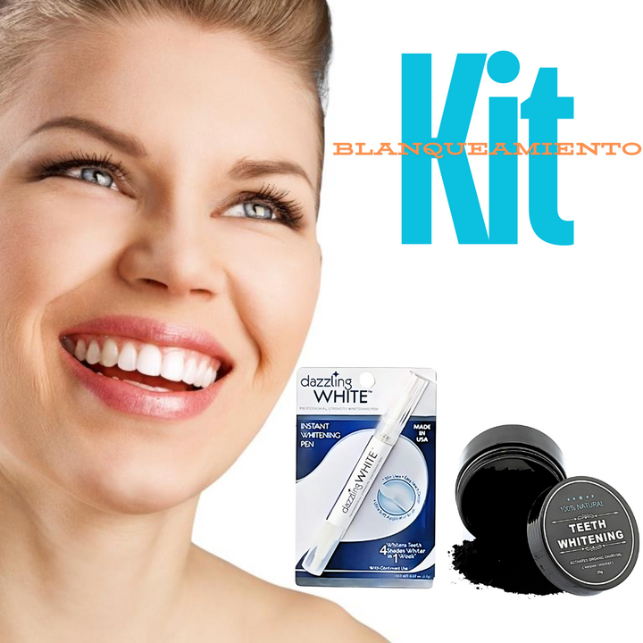 Kit blanquemiento dental (carbon 30gr)