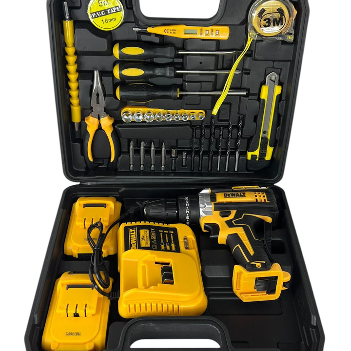 TALADRO DEWALT +KIT HERRAMIENTA SEMIFULL