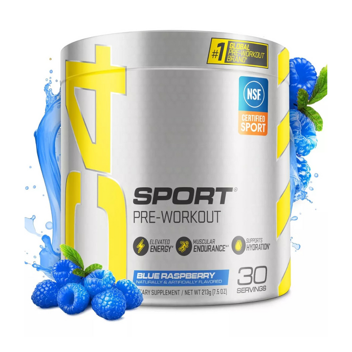 C4 Sport Pre Entreno Blue Raspberry 213g "Solo 2"