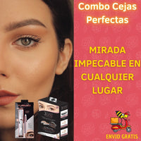 Combo Cejas Perfectas: Depilador Recargable + Sello de Cejas
