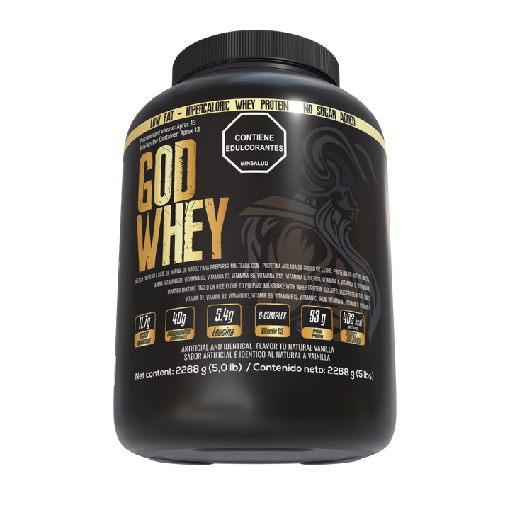 Proteína 5lb GodWhey HIpercalórica