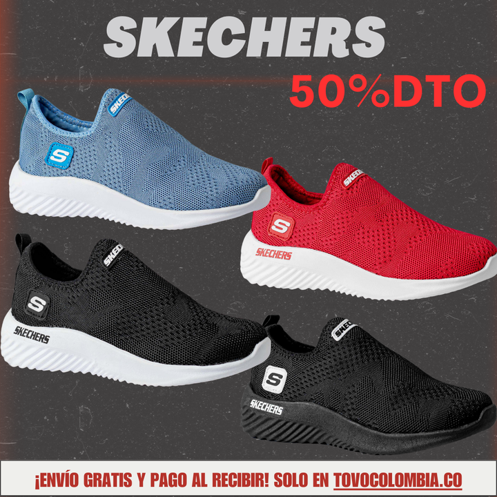 Skechers Tipo Media Corte Bajo Dama