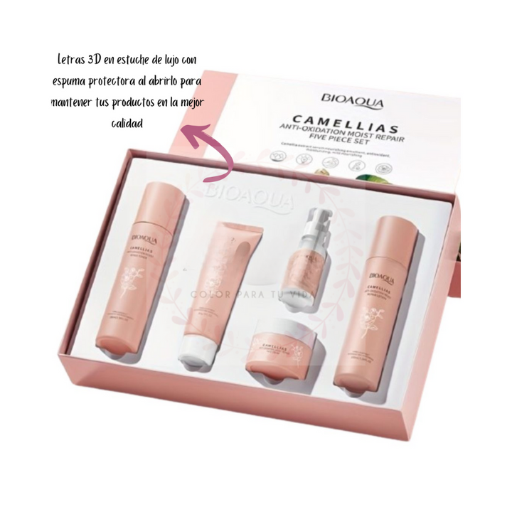 Kit Flor Camelias Bioaqua