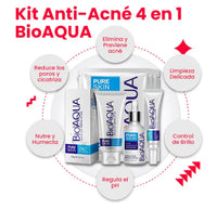 COMBO ANTI ACNE BIOAQUA+ CAJA DE SEGURIDAD
