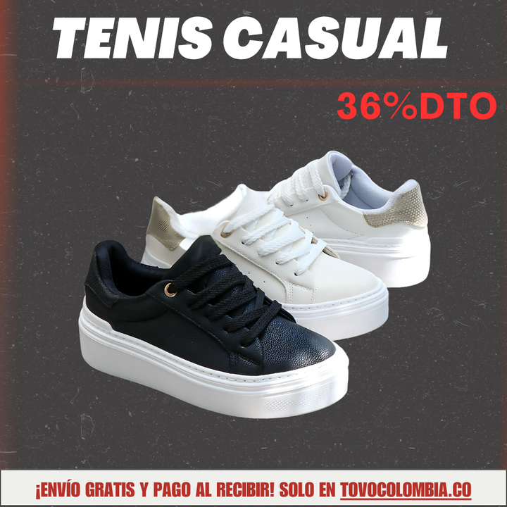 CALZADO TENIS DEPORTIVO PARA DAMA REF816