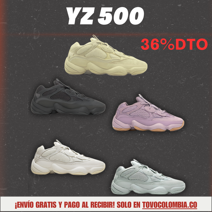 Calzado Tenis Unisex YZ 500 Importado