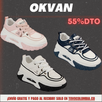 Calzado Tenis Para Mujer OKVAN