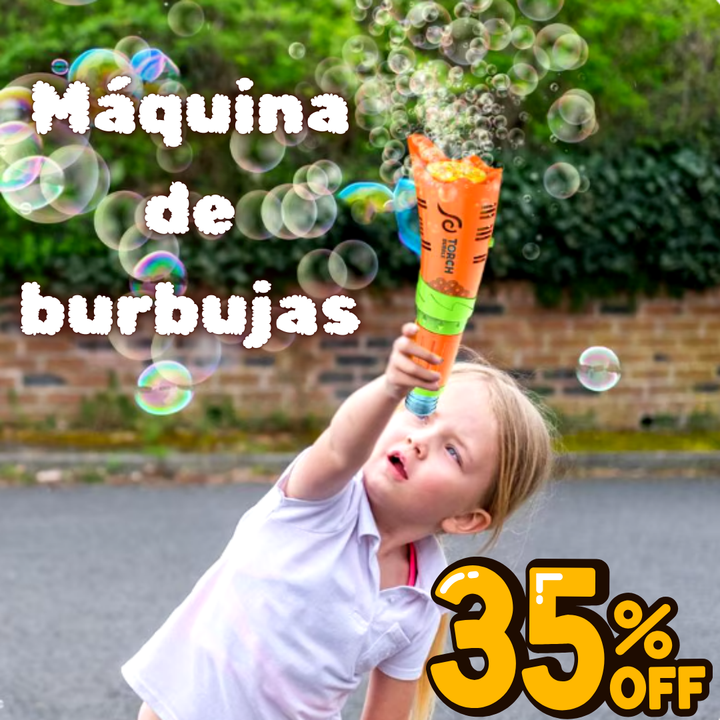 Máquina De Burbujas Tipo Antorcha