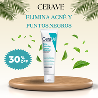 Cerave Limpiador Acné Benzoilo