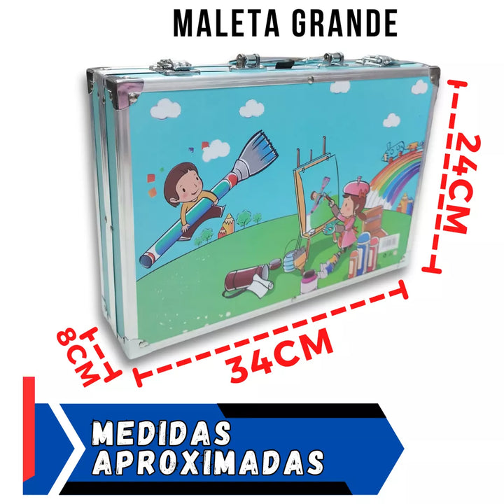 Maletín de Pintura Infantil 145 Piezas