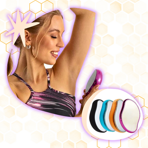 Borrador De Pelo Depilador De Cristal Lavable Sin Dolor