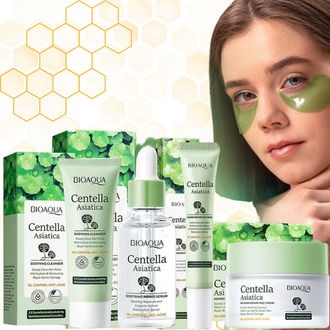 COMBO CENTELLA ASIATICA BIOAQUA X6 + CAJA DE SEG