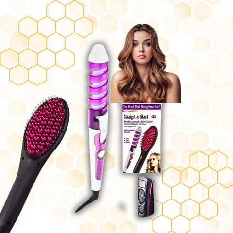 CEPILLO RIZADOR COMBO