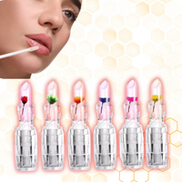 Labial mágico Transparente con flor flotante