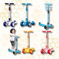 Monopatín Scooter Musical Luz Avion Niño