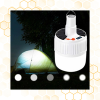 Lampara Led Emergencia Recargable Energia Solar