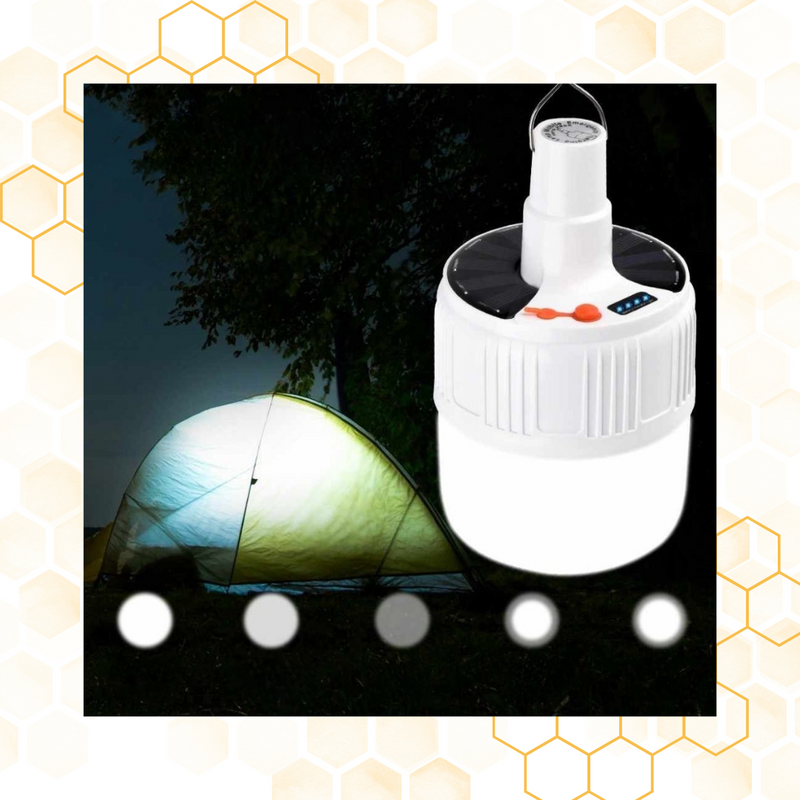 Lampara Led Emergencia Recargable Energia Solar