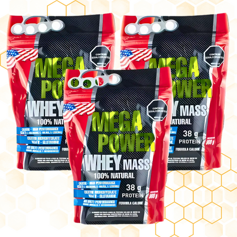 MEGA POWER WHEY MASS