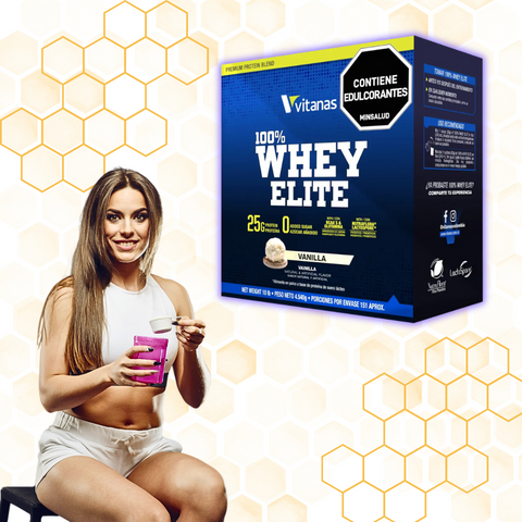 PROTEINA 100% WHEY ELITE X 10 LIBRAS