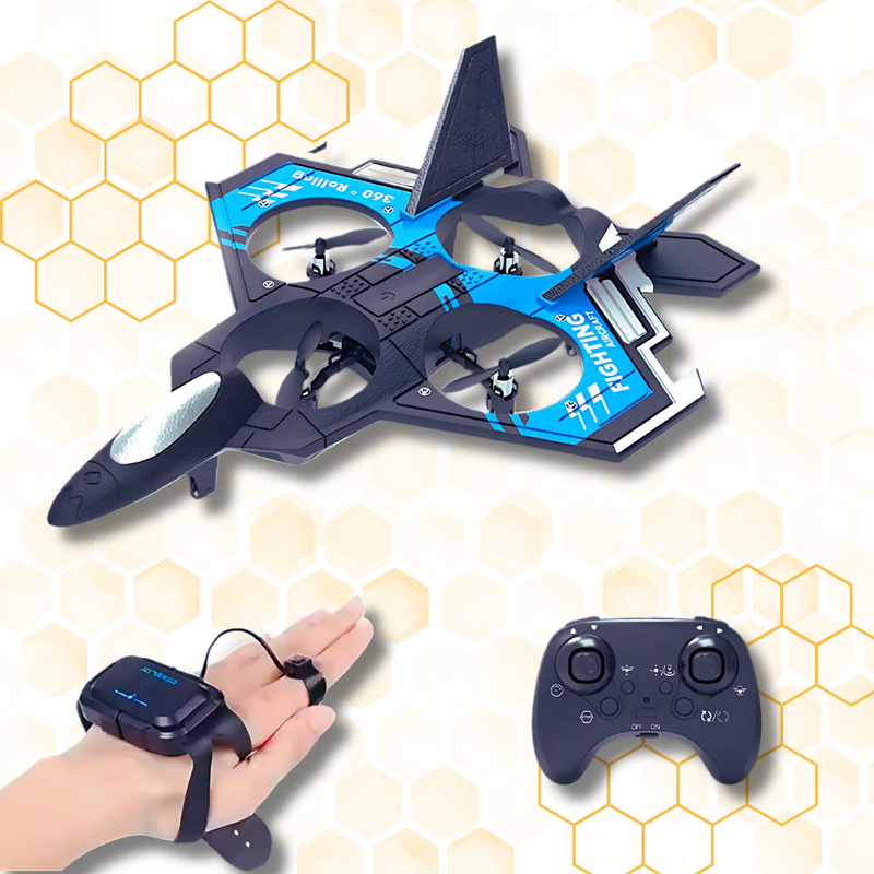 Avión Drone Manilla Cámara doble batería