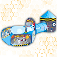 CARPA CASTILLO 3 EN 1 JUEGOS TÚNEL