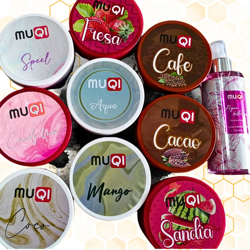 SkinRevival Combo MUQI: Hidrata, Exfolia y Protege