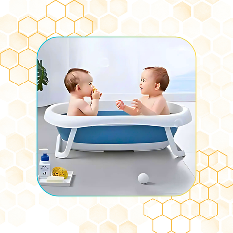 Baby spa  Tina Plegable con Control de Temperatura Inteligente