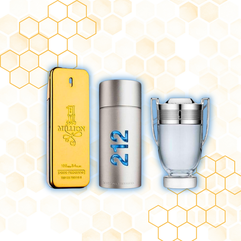 Kit: 212 Men - Invictus - One Million (100ml) + Gafas AAA